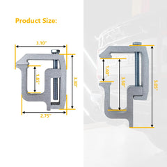 LLNSEAUTO Chevy Silverado and GMC Sierra clamps for dependable attachment.