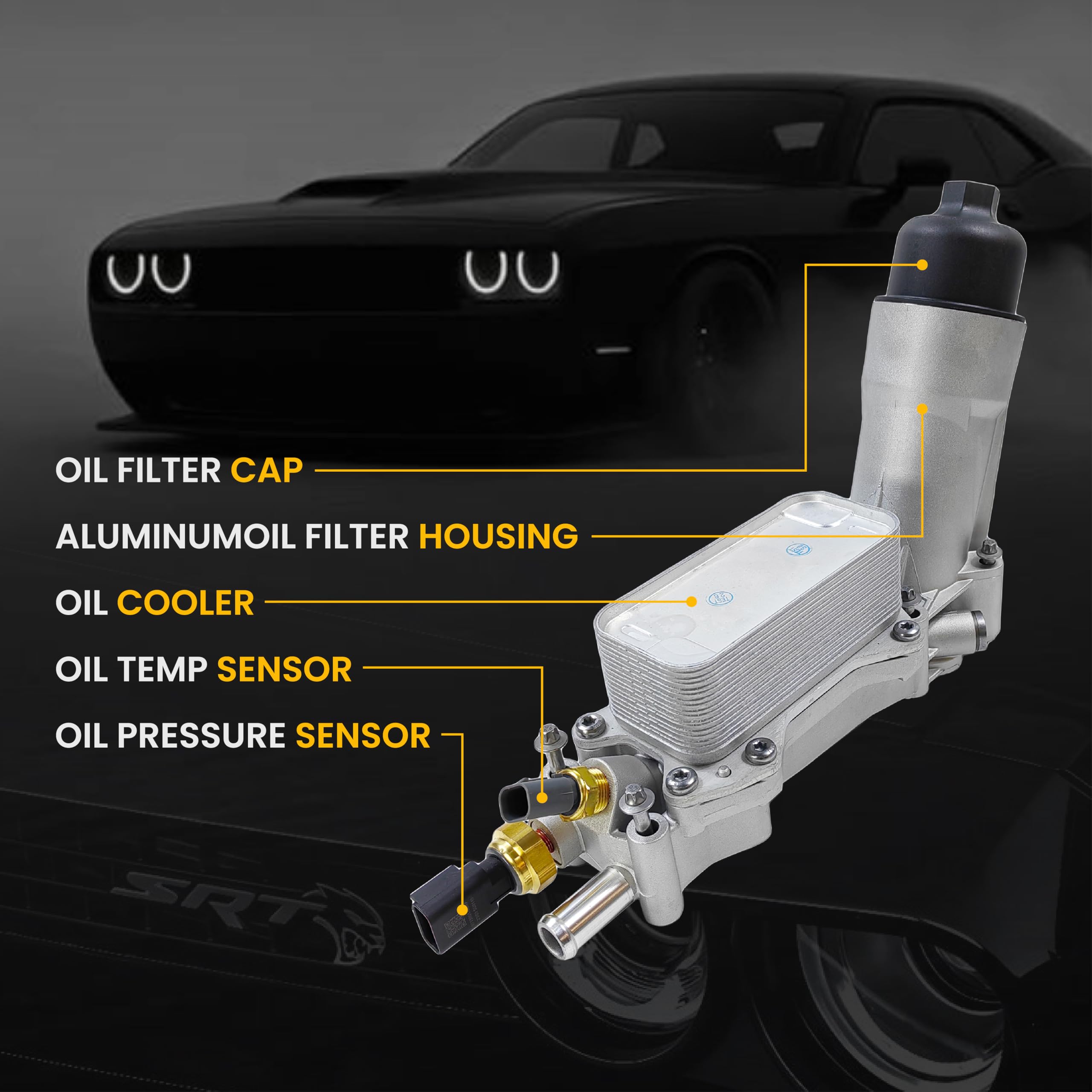 LLNSEAUTO compatibility chart image clarifies fit for Dodge, Chrysler, Jeep, and Ram 3.6L models.