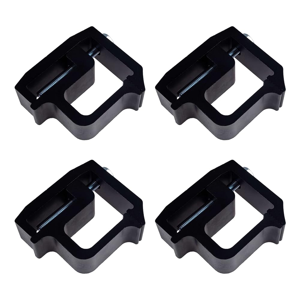LLNSEAUTO durable-black-metal-clamps endure daily truck use.