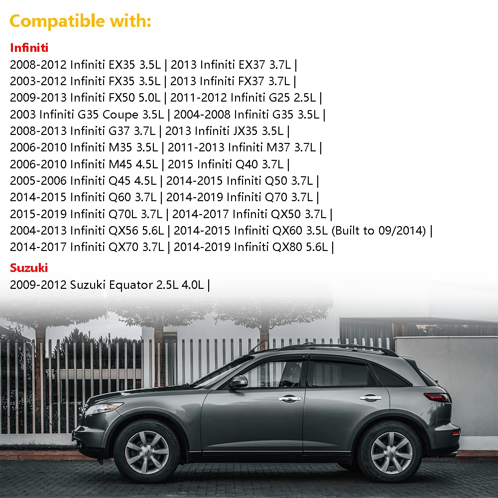 LLNSEAUTO MAF sensor compatibility for Nissan, Infiniti, and Suzuki models