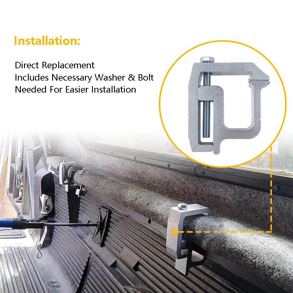 LLNSEAUTO Nissan Titan clamps offer reliable support for gear mounting.