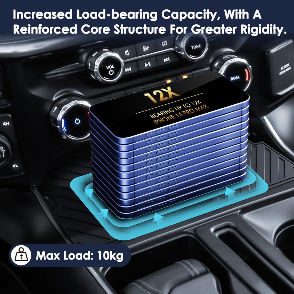 LLXGAB center console cover with USB ports for tidy charging cables.