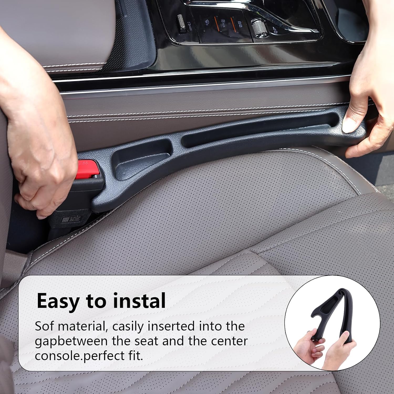 LLXGAB stainless-steel seat belt cutter included for rapid release.