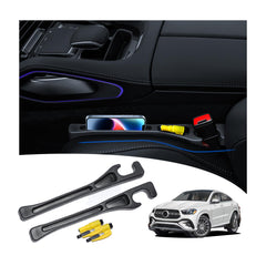 LLXGAB seat gap filler on driver side keeps essentials secure between seat and console