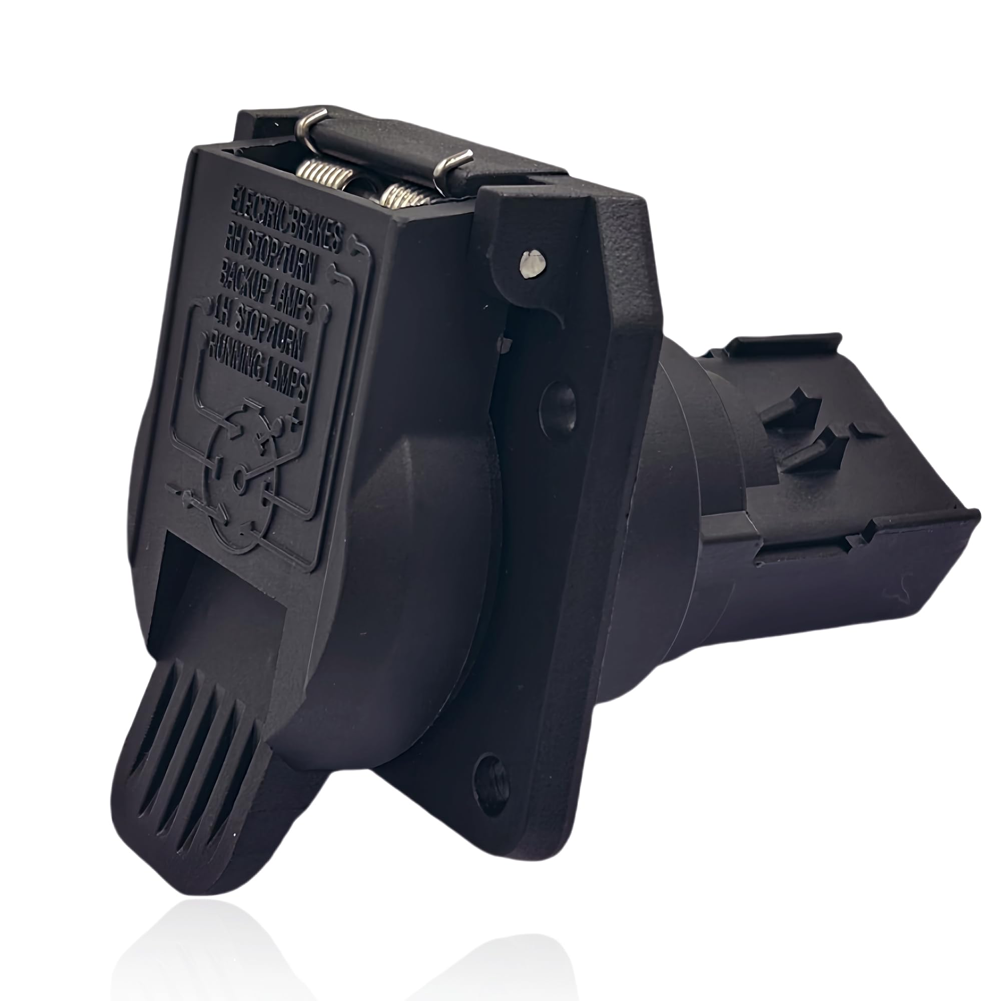 LLYZFED 56038366AB rear 7-Way connector on a Dodge Ram ensures stable towing.