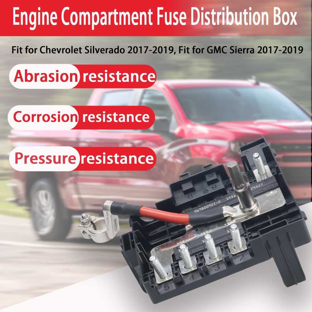 LLYZFED battery distribution fuse block installation shows easy direct replacement.