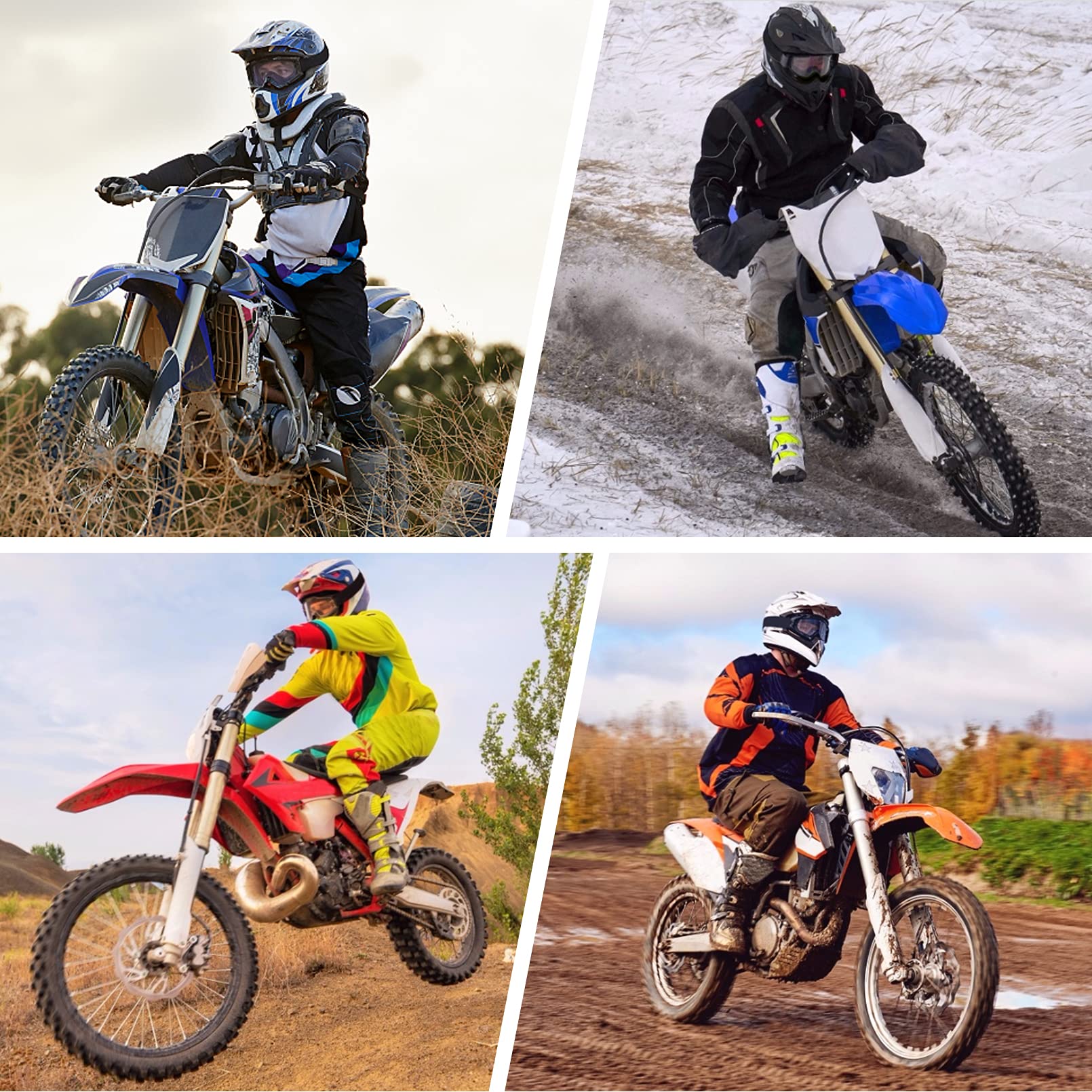 LMAVAG motorcycle goggles anti-dust windproof design keeps eyes comfortable on dusty trails.