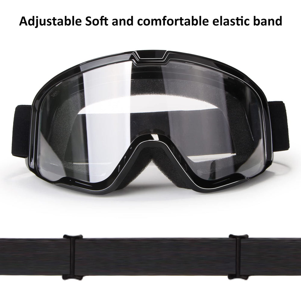 LMAVAG motorcycle goggles air-ventilation reduces fog and sweat