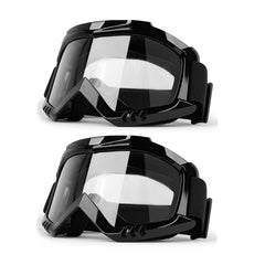 LMAVAG professional motocross goggles with wide-vision frame for expansive on-bike visibility.