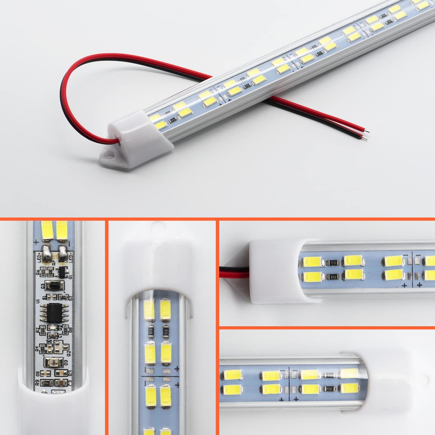 LMGYES adhesive and screws offer flexible, easy installation options.