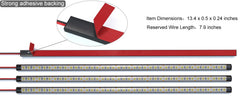LMGYES light bar with adhesive backing for cabinet or shelf mounting