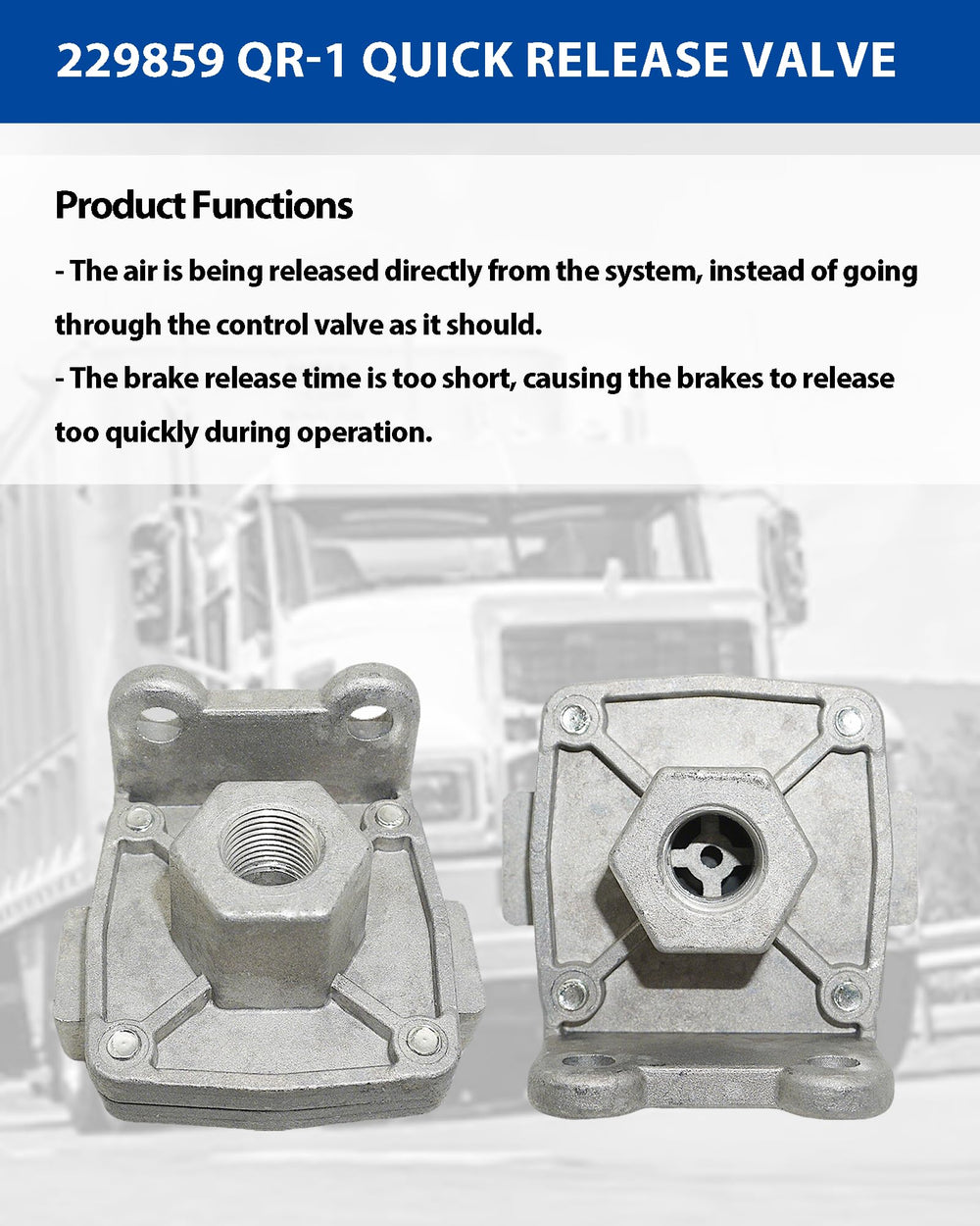 Lnkvorx Midland KN32005 replacement QR-1 valve option.