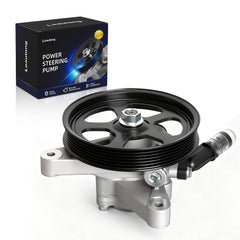 Loautong power steering pump with pulley for Honda Accord 2008-2012, smoother steering