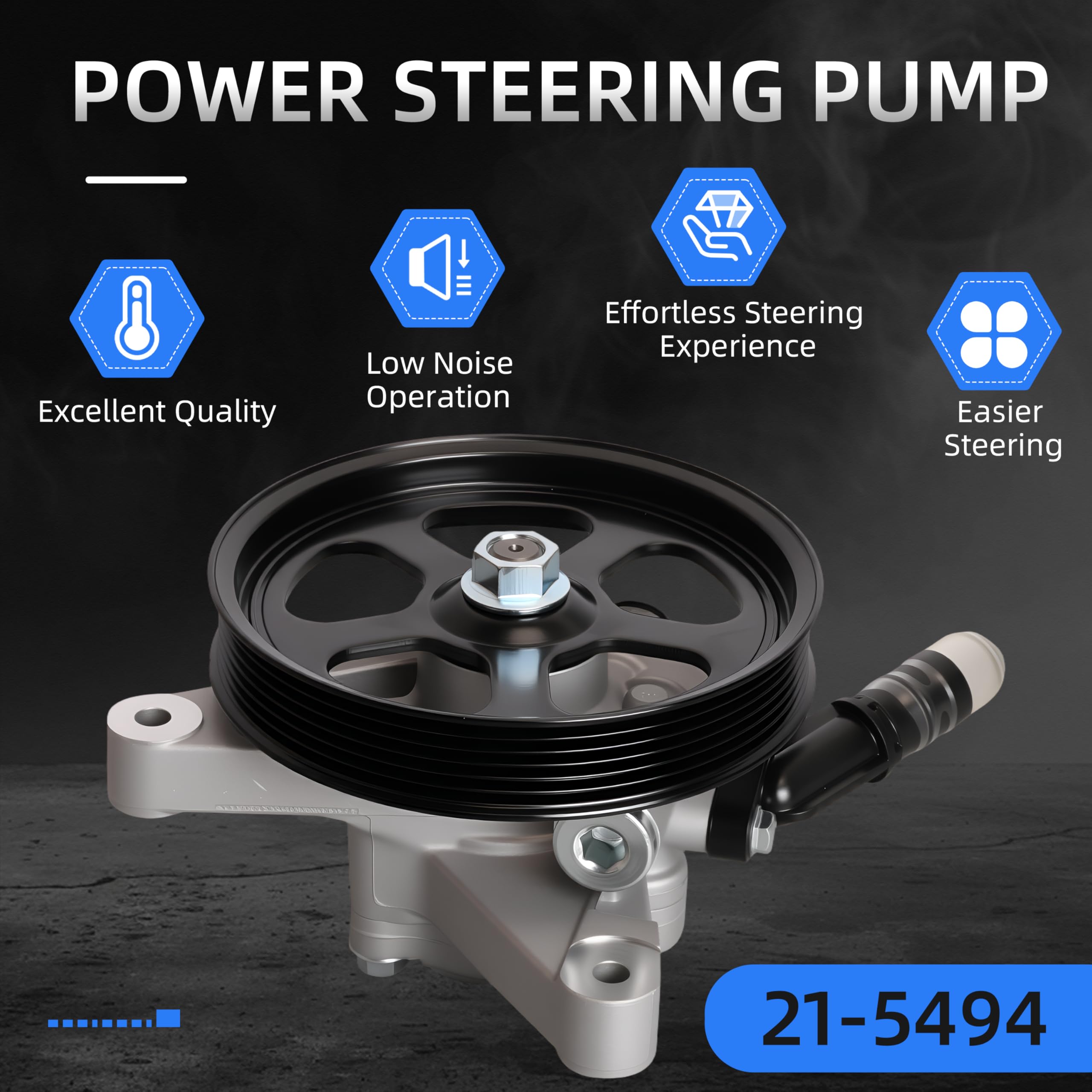 Loautong pump pulley close-up, sturdy construction