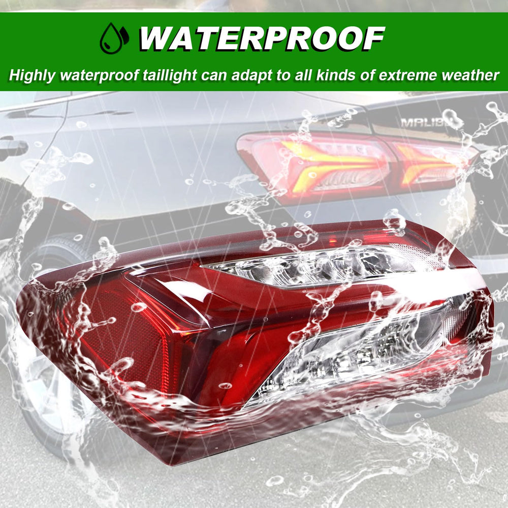 Lochnchn waterproof and dustproof tail light for durable outdoor use