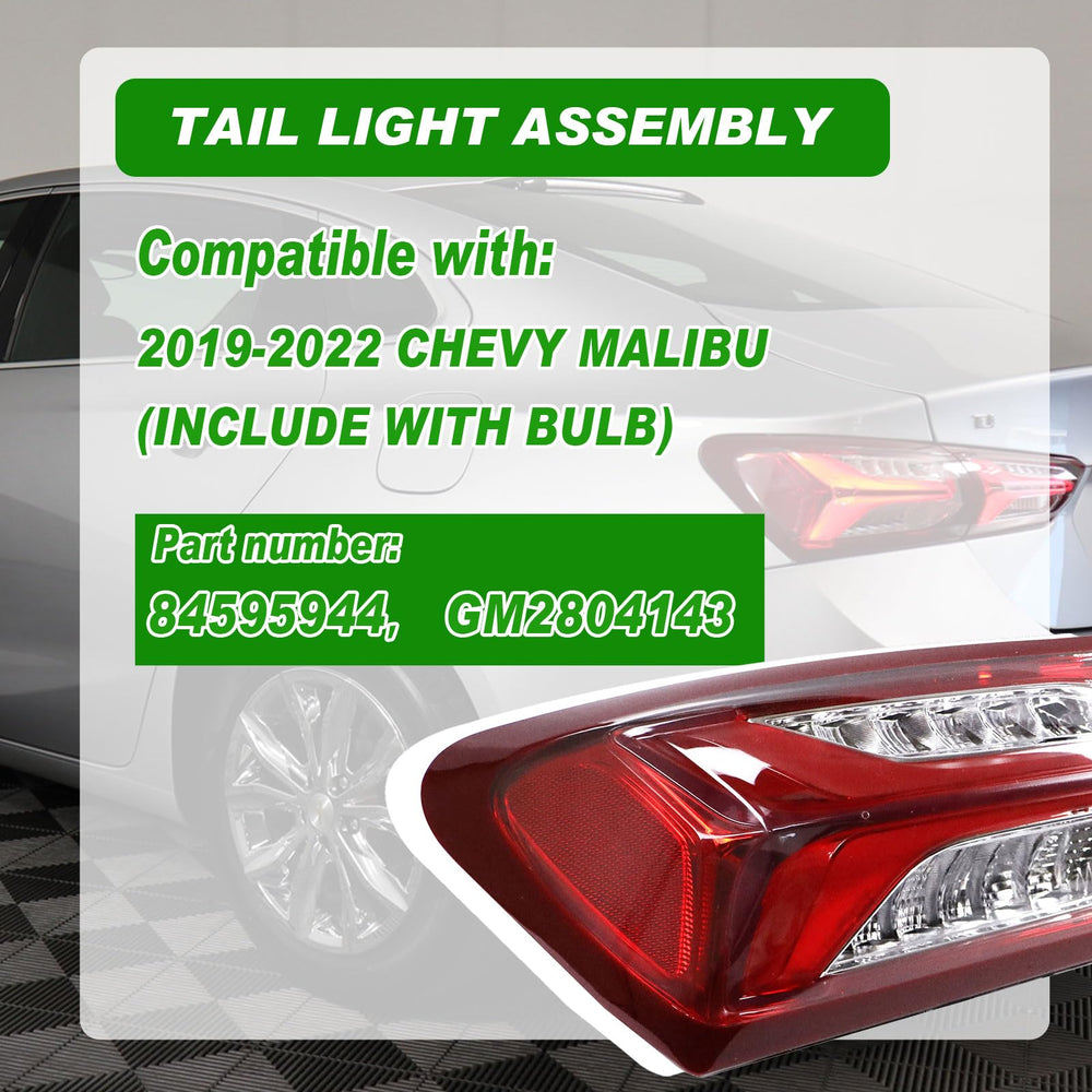 Lochnchn Malibu rear brake lamp enhances braking visibility for night driving