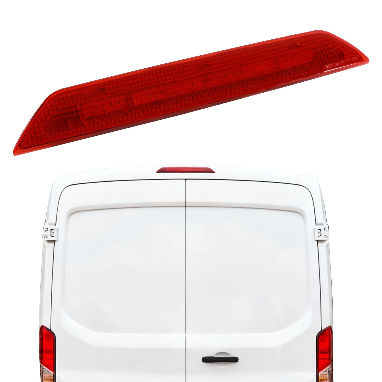 Lochnchn LED third brake light for Ford Transit with bright, reliable rear-center illumination.