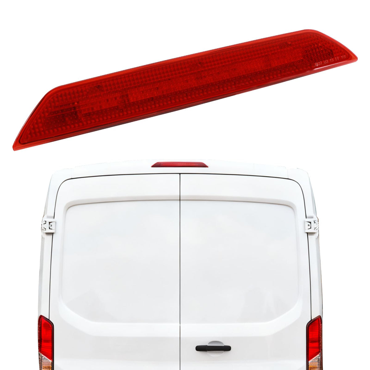Lochnchn LED third brake light for Ford Transit with bright, reliable rear-center illumination.