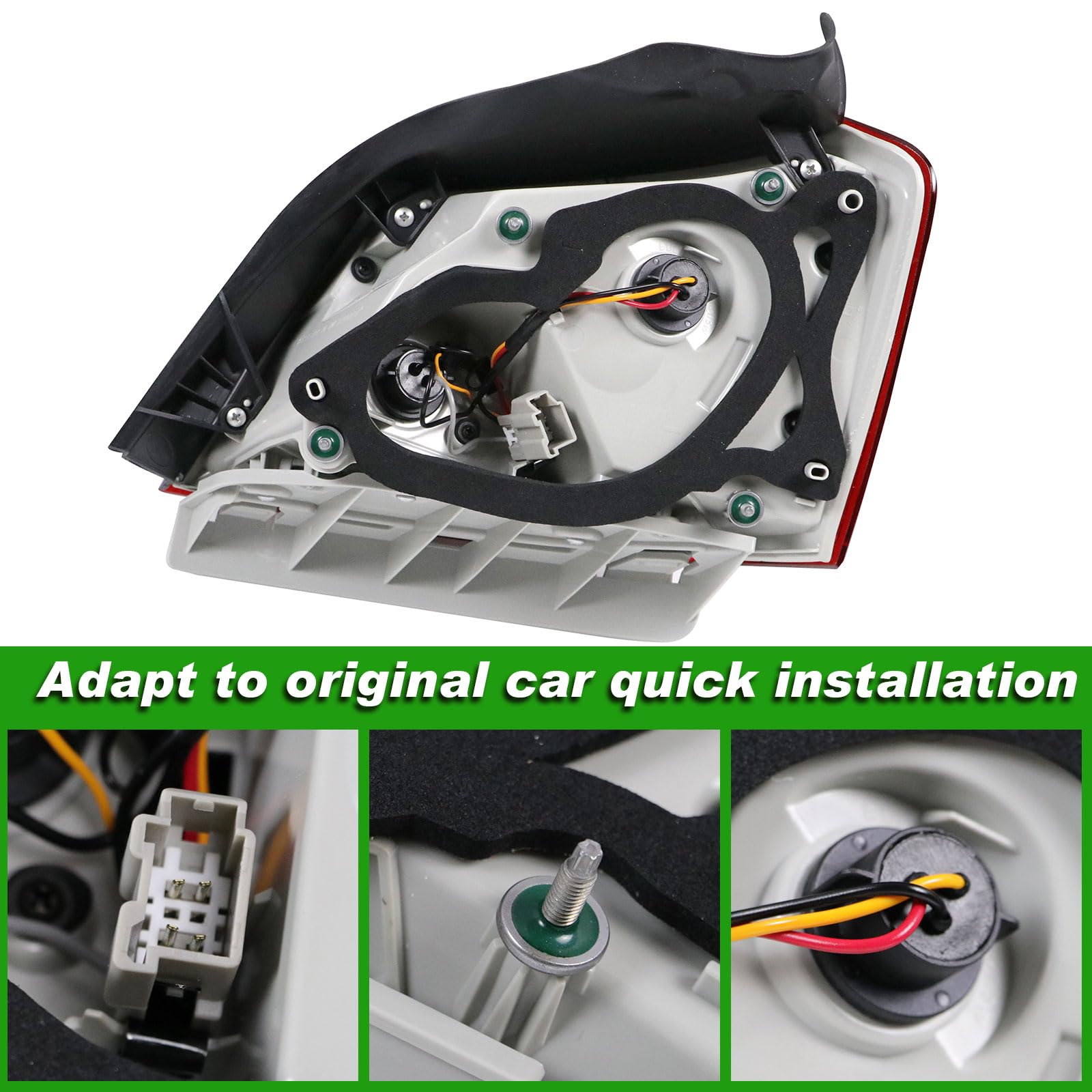 Lochnchn left tail light with weatherproof design for all-season reliability.