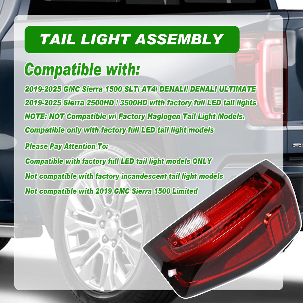 Lochnchn Sierra LED tail light in brake mode boosts brake signaling.