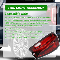Lochnchn Sierra LED tail light in brake mode boosts brake signaling.
