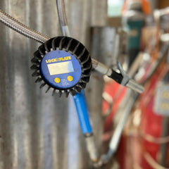 LockNFlate inflator handles up to 300 PSI for varied tires