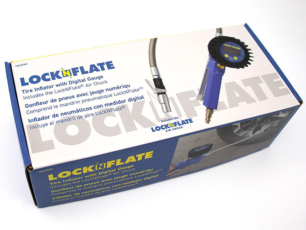 LockNFlate ships with batteries for immediate use