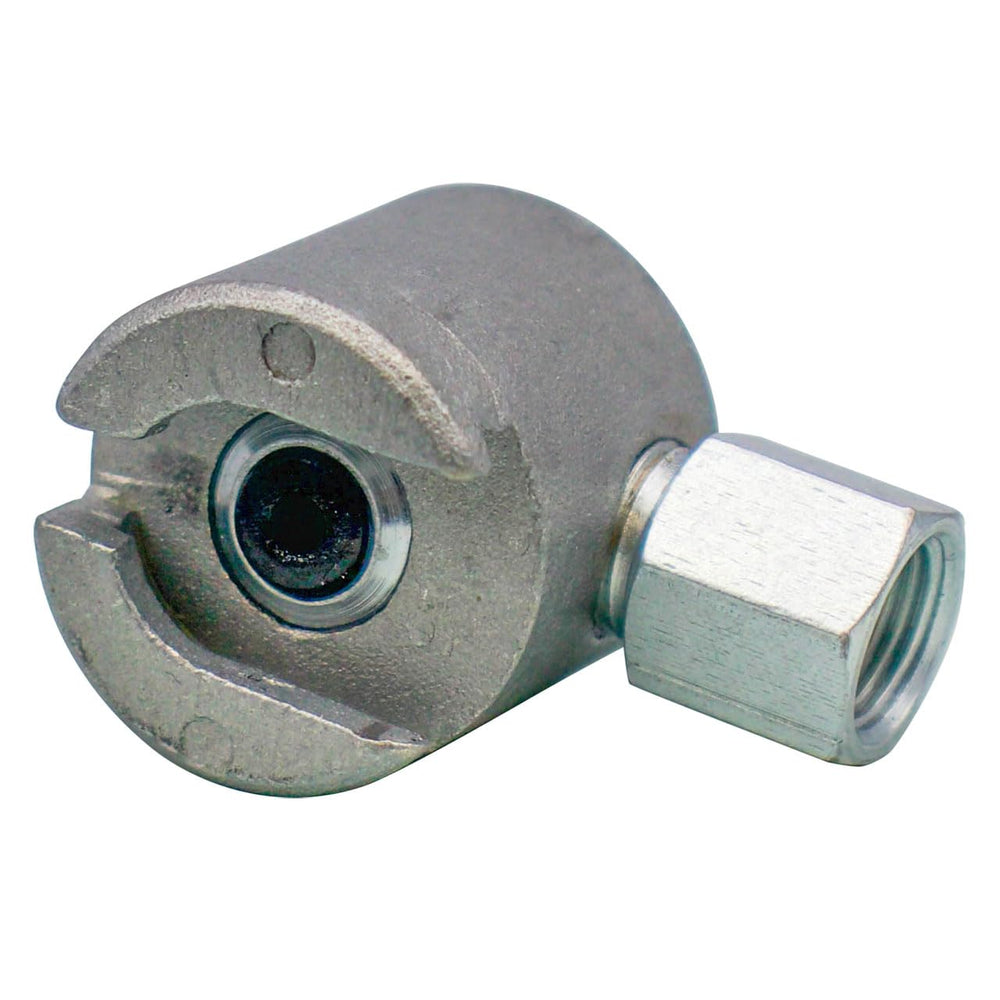 Close-up of the LockNLube 7-8 inch button head connection.