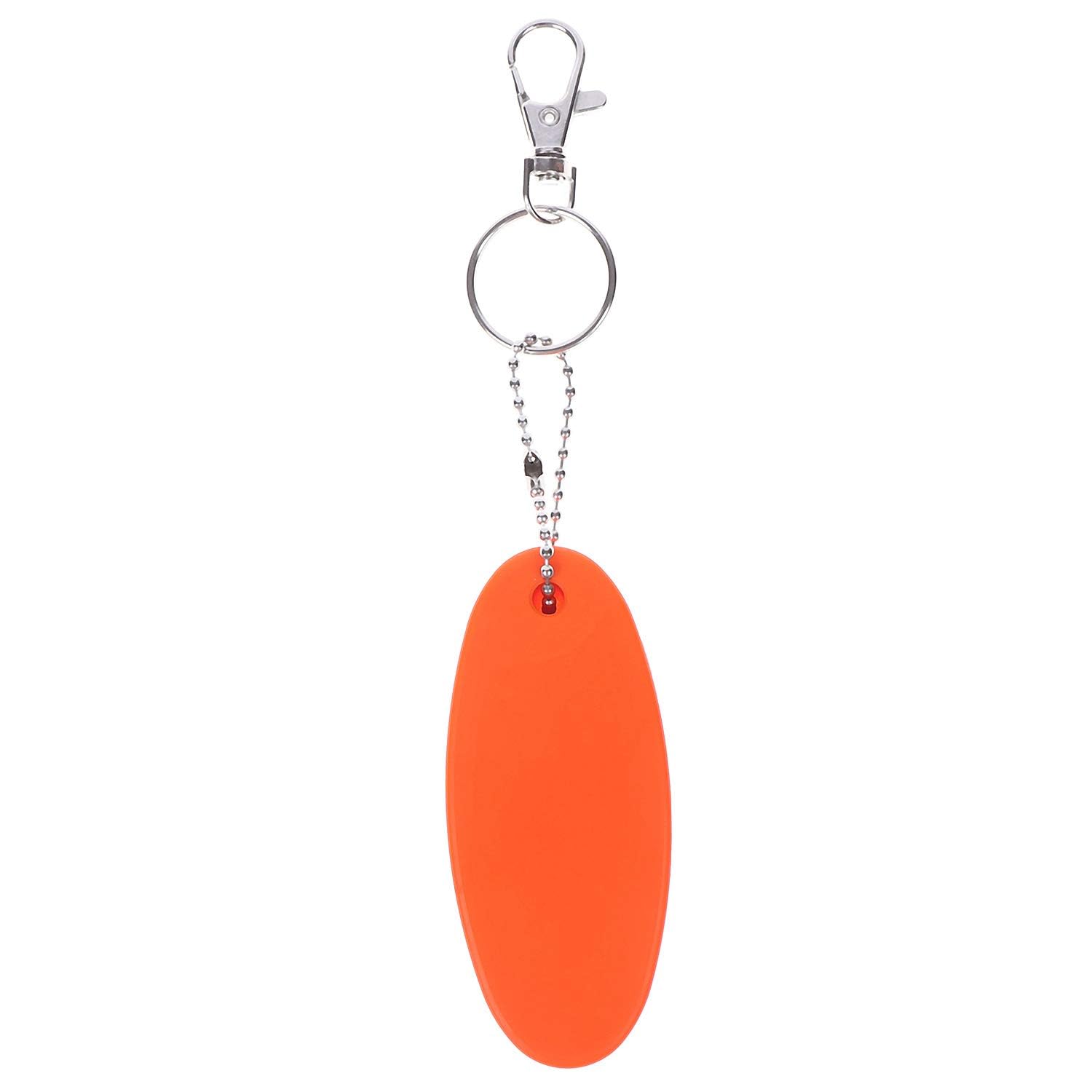 LOCOLO floating keychain in blue keeps keys afloat during fishing trips.