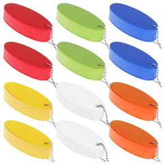 LOCOLO floating keychain in red demonstrates high visibility and buoyancy on water.