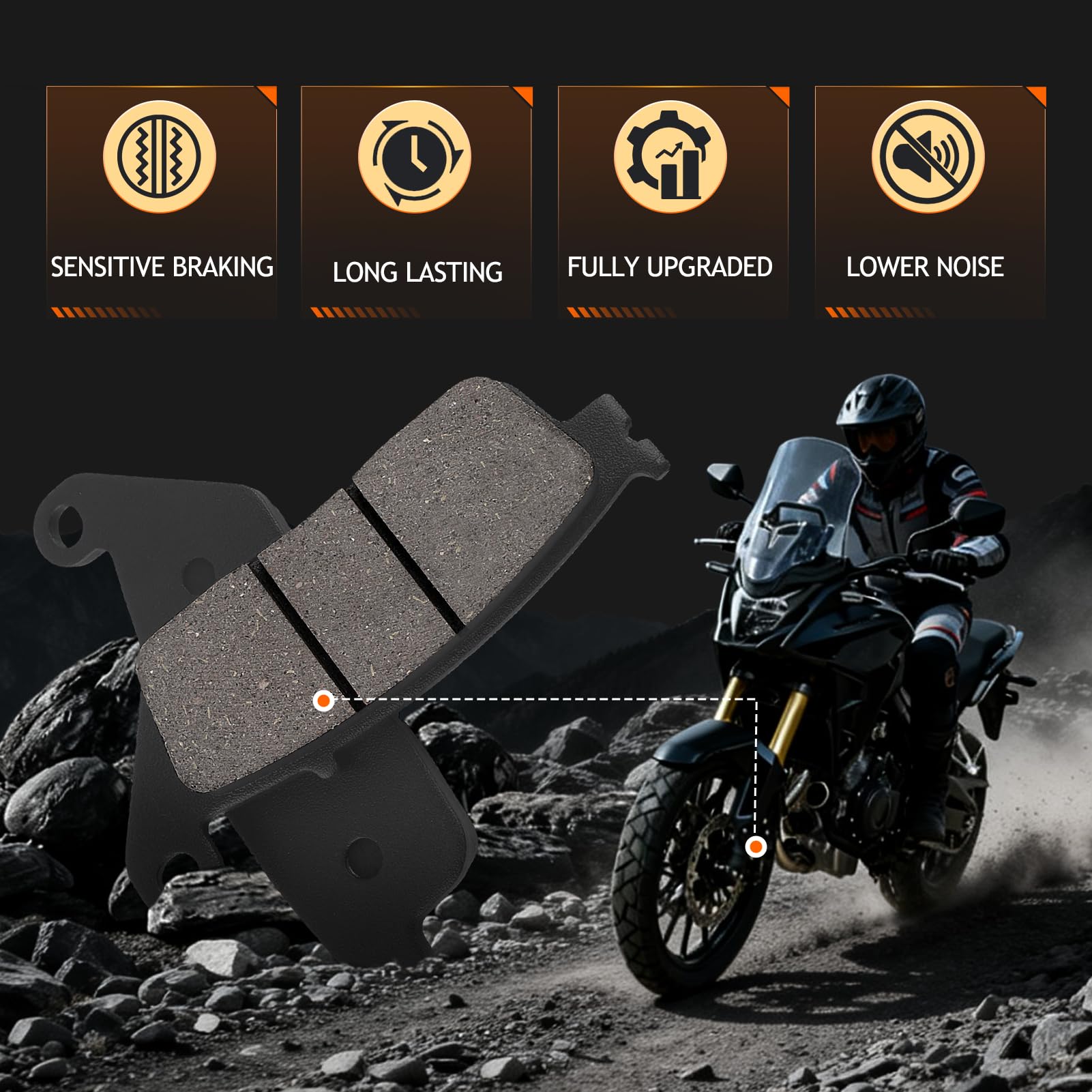 LOCOPOW compatibility covers CTX and NC series for touring bikes.