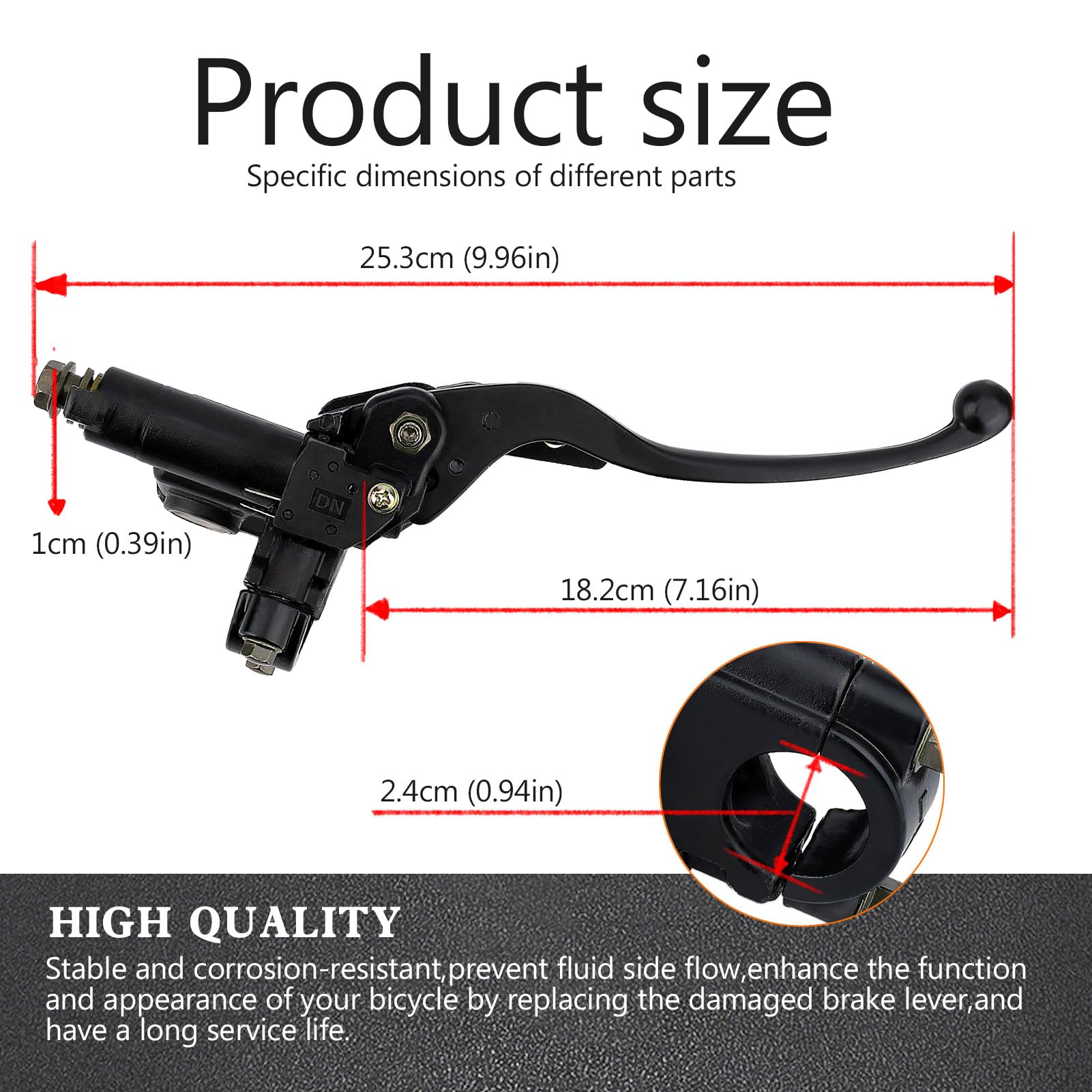LOCOPOW replacement for Honda pit bike CRF50/CRF70 XR50 clones
