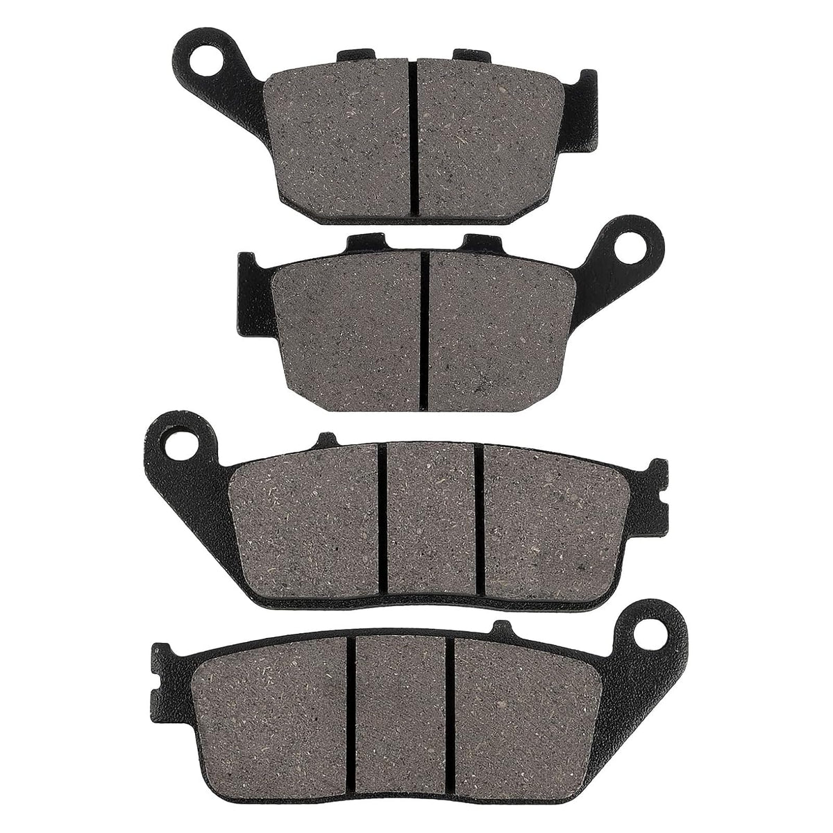 LOCOPOW brake pads fitted on Honda CB500F and CB500X for balanced braking.