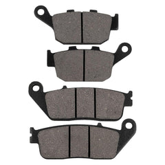 LOCOPOW brake pads fitted on Honda CB500F and CB500X for balanced braking.