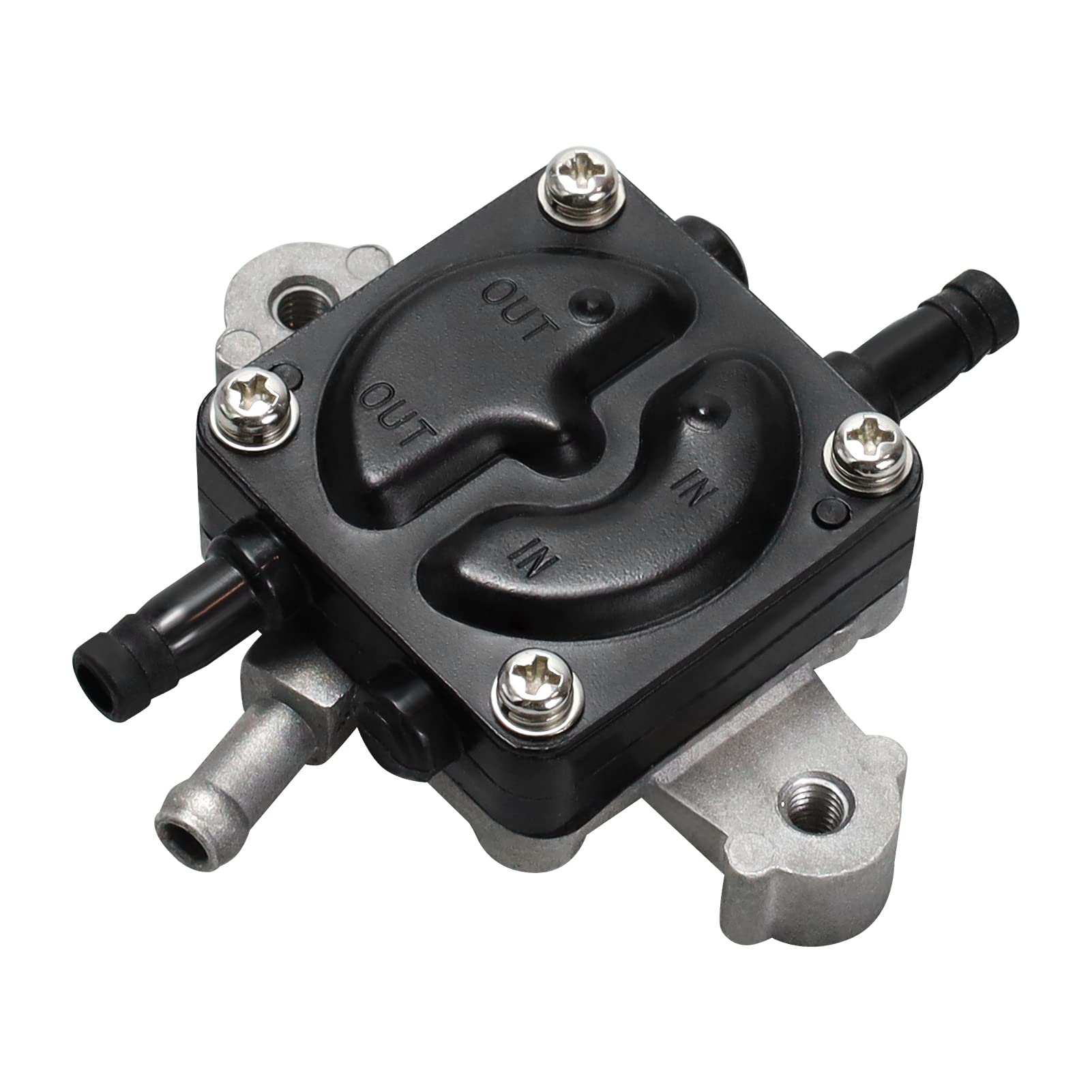 LOCOPOW fuel pump replacement for Briggs and Stratton 844527/844089 engines, enabling easy installation.