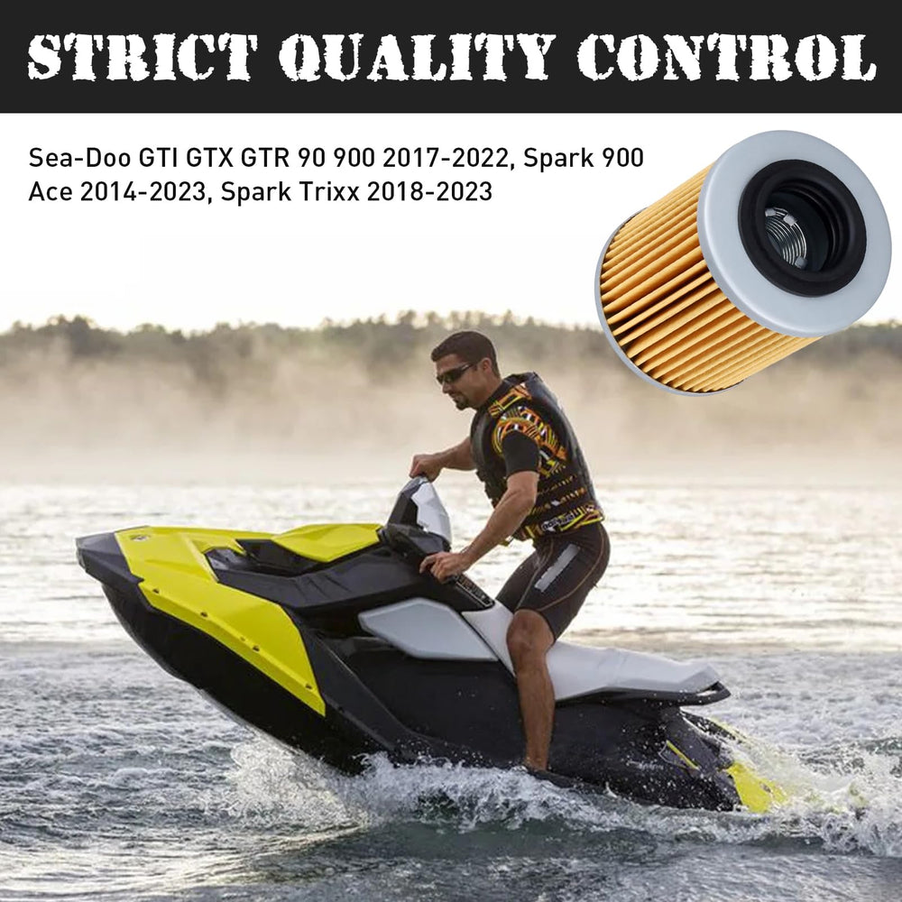 LOCOPOW oil filter for Sea-Doo Spark 60-90 Ace helps maintain reliability on water.