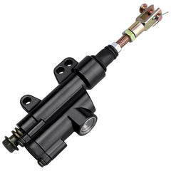 LOCOPOW rear brake master cylinder for 50-125cc ATVs, durable aluminum body.