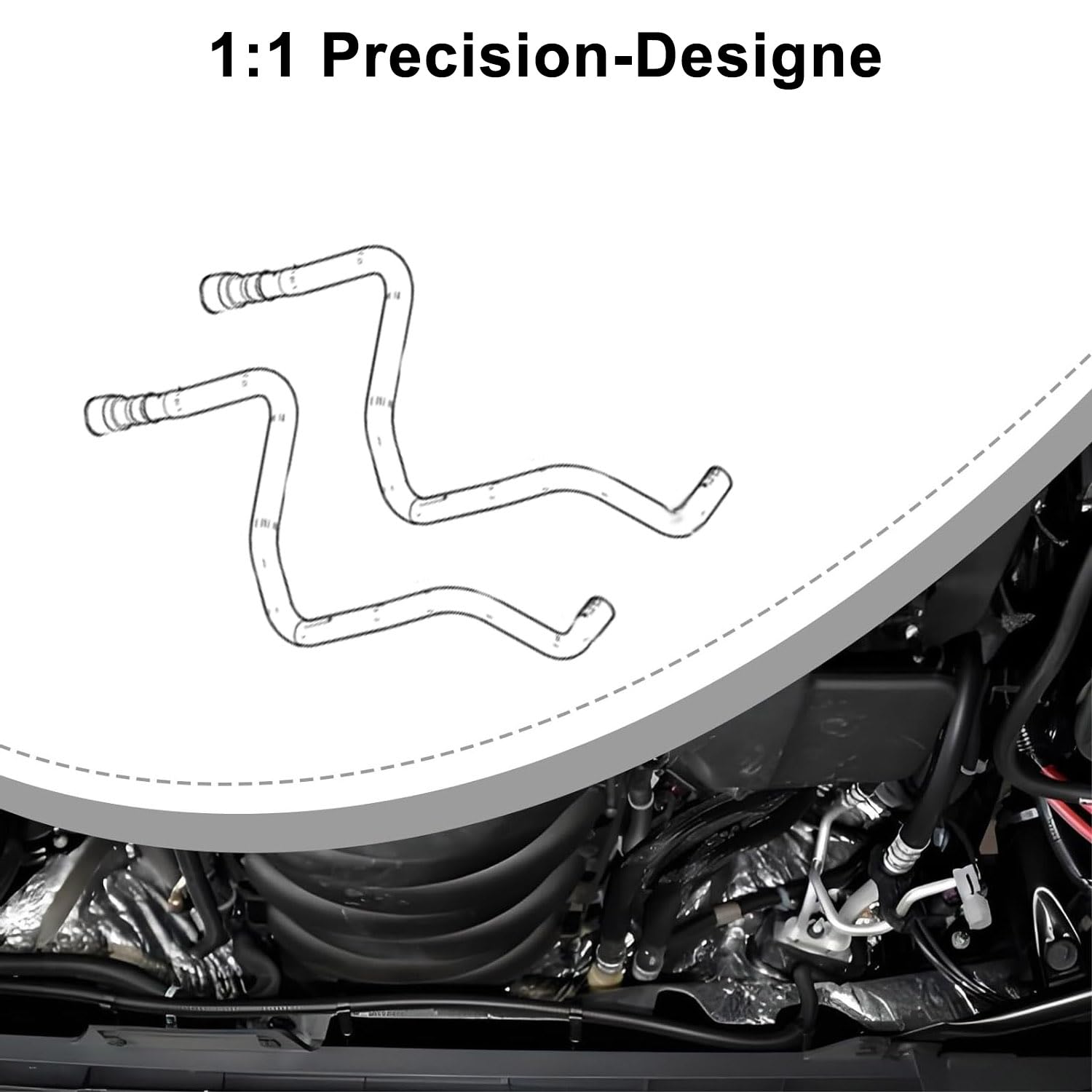 LOCOZI underhood installation; easier swap with standard hand tools.