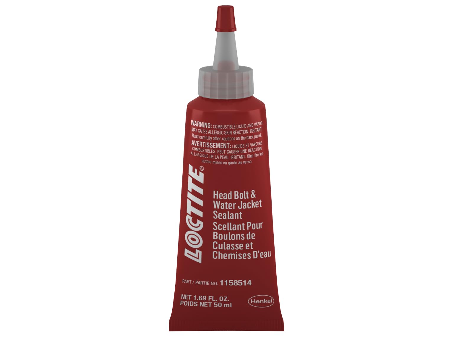 Loctite 1158514 head bolt sealant application secures threads and resists loosening