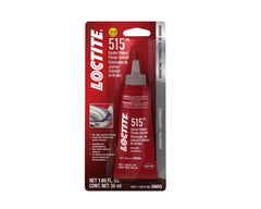 Loctite 515 gasket maker tube sealing rigid flanges with gap up to 0.25 mm.
