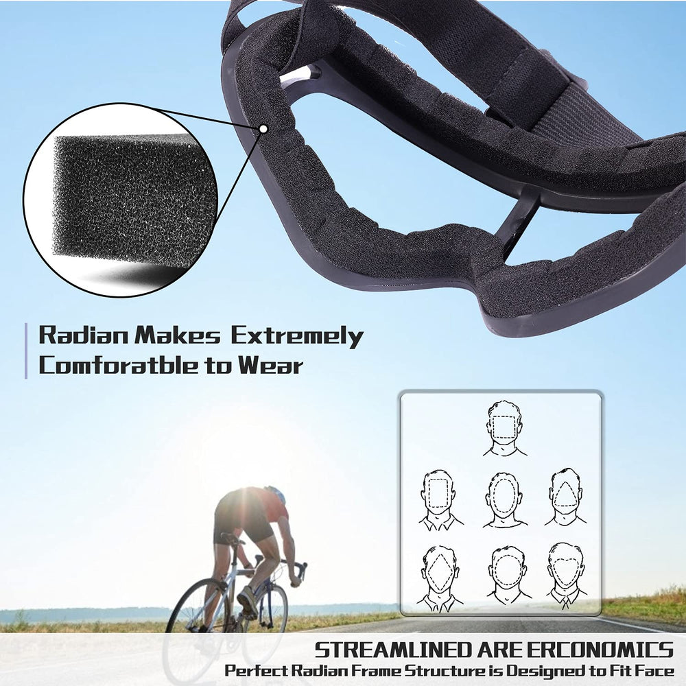 LOEO goggles shield eyes from dust, wind, and water
