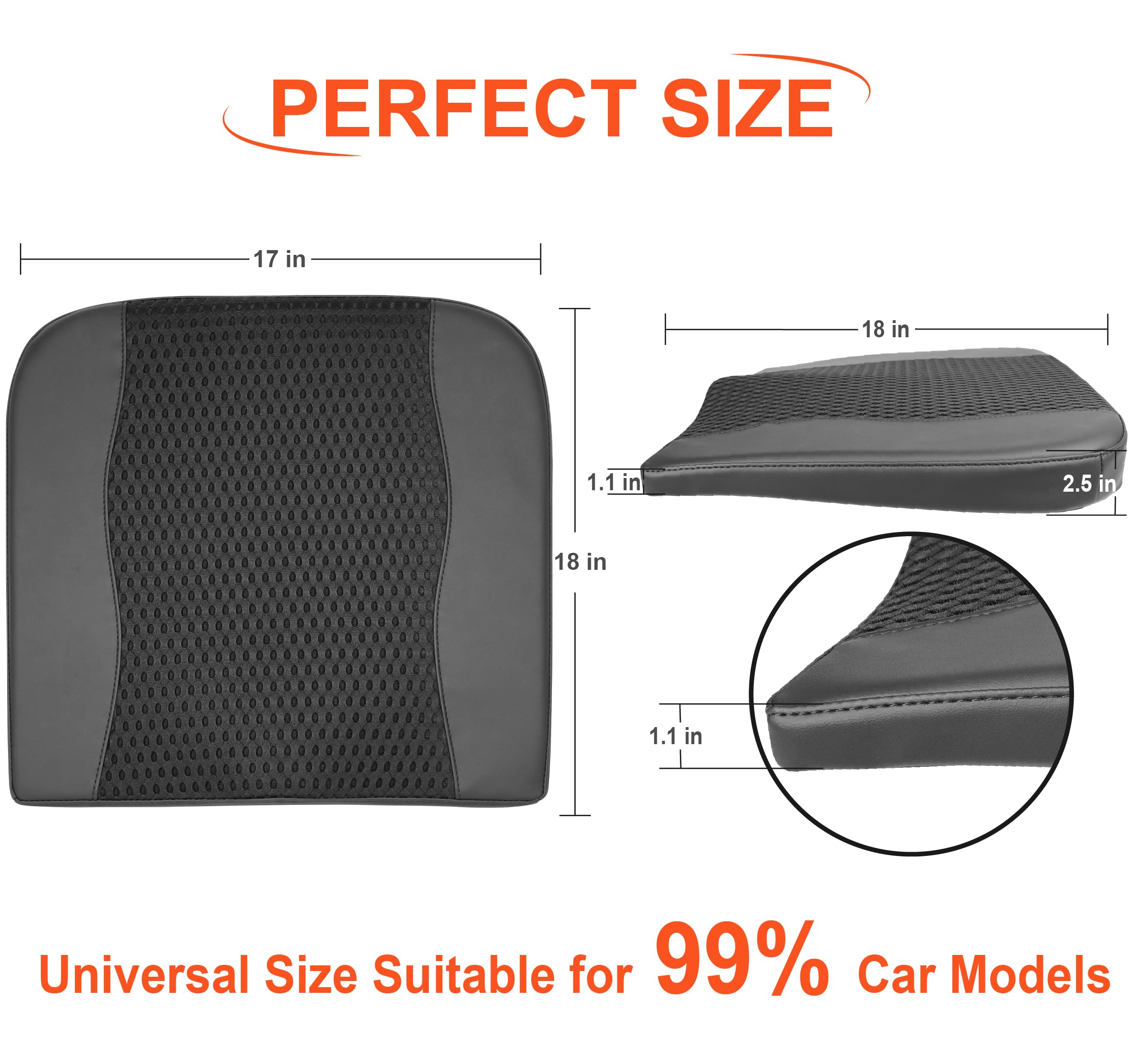Lofty Aim hybrid leather and mesh material detail for stylish durability
