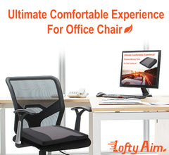 Lofty Aim non-slip base keeps cushion securely in place