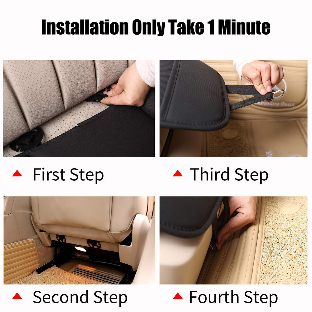 Lofty Aim Premium Car Seat Cushion easy install for quick setup and use.
