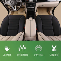 Lofty Aim Premium Car Seat Cushion non slip bottom ensures secure grip on seats.