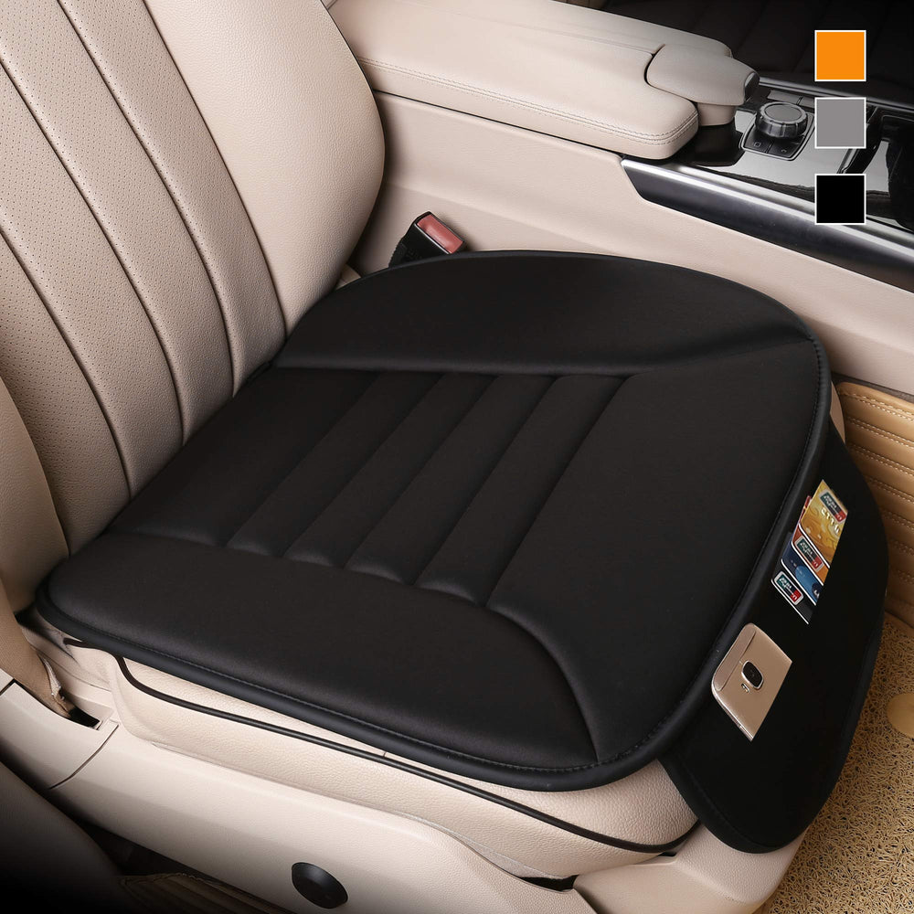 Lofty Aim Premium Car Seat Cushion top view shows memory foam comfort for long drives.