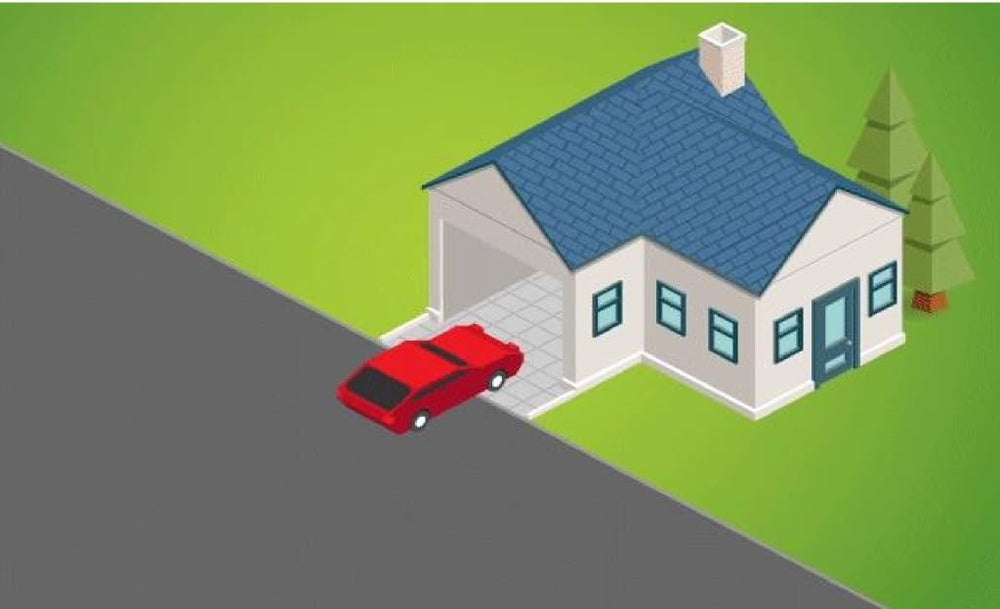 LogicXYZ easy installation with Velcro mounting for simple garage setup.