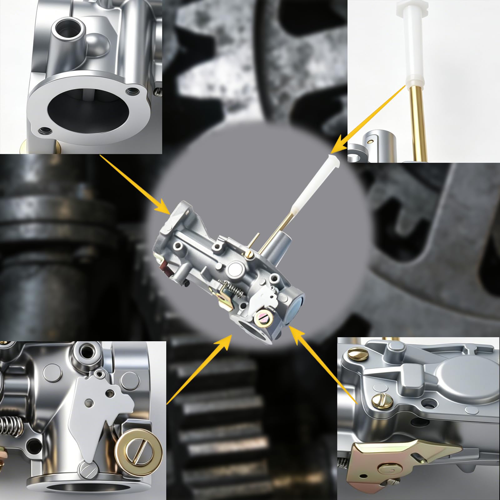 Loiezuir fuel line included for direct replacement.
