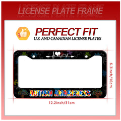 LOISTAVA license frame colorful print design adds visual appeal