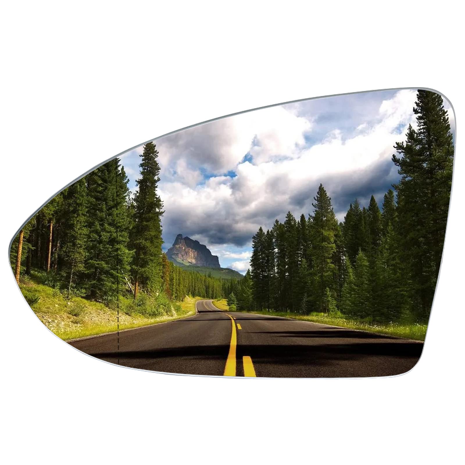 LOIYLLEN driver-side mirror replacement glass for precise fit and clearer visibility.